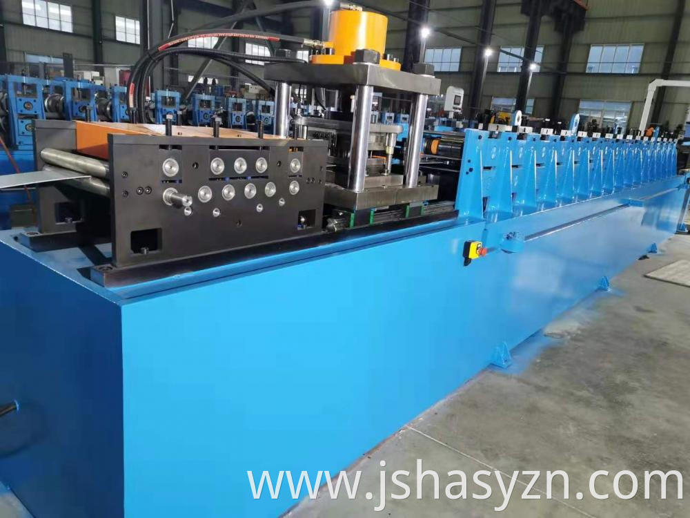 Shelf cross brace cold bending equipment